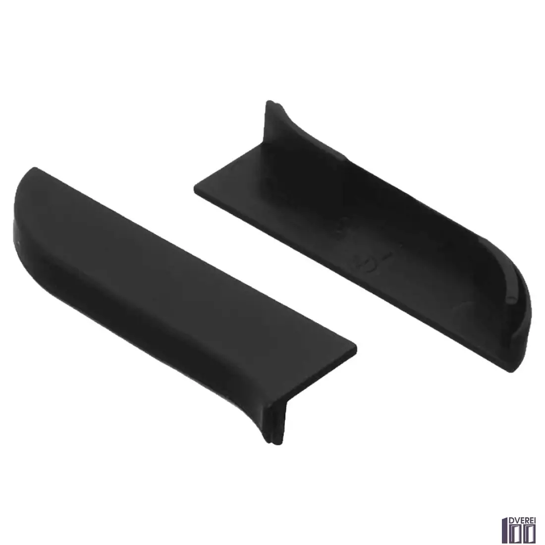 Заглушка для плінтуса з кабельканалом права (чорний)_2