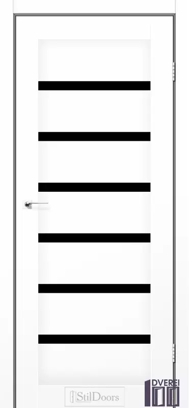 Двері міжкімнатні Stil Doors FLORIDA Білий кристал   BLK