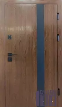 Двері вхідні Форт Нокс КРАФТ-Термо (Метал/Метал) Вулиця Метал Дуб золотий / Метал Біле дерево