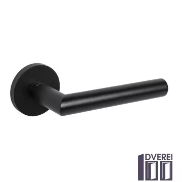 Ручка на розетці FUARO Мод. BARREL BL-24 чорний