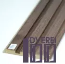 Стінова Панель МДФ 12117 Дуб Шамоні темний 117(104) x 12 х 2800  (1 шт.)