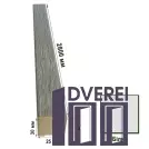 Рейки декоративні МДФ 2529 Білий SM2 25х30х2800 (1 шт.)_5