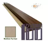 Стартова планка МДФ 1234 Монблан Рустікал 33,2*11,6*2800 (1 шт.)