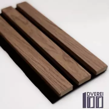 Декоративна акустична панель 2800*300*18 мм Горіх Салерно