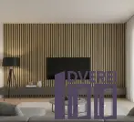 Декоративна акустична панель 2780*301*17 мм Дуб Вотан