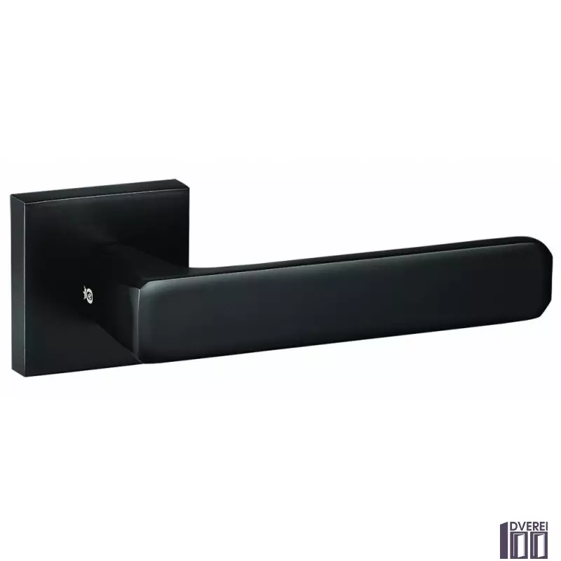 Ручка на розетці OROandORO GALASSIA 108-15E Black -Чорний матовий 51*51 mm