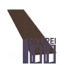 Декоративна акустична панель 2800*300*18 мм Горіх Каналето_2