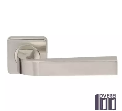 Ручка на розетці ARMADILLO Мод. KEA SN-3 матовий нікель