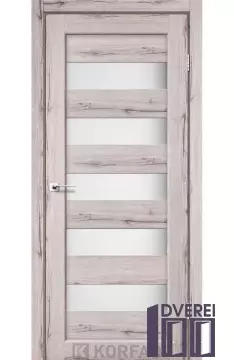 Двері міжкімнатні Korfad PORTO PR-08 Дуб нордік сатин білий