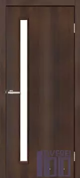 Двері міжкімнатні MSDoors Кол.SIMPLE Мод. TAKOMA Горіх лісний (ПВХ)
