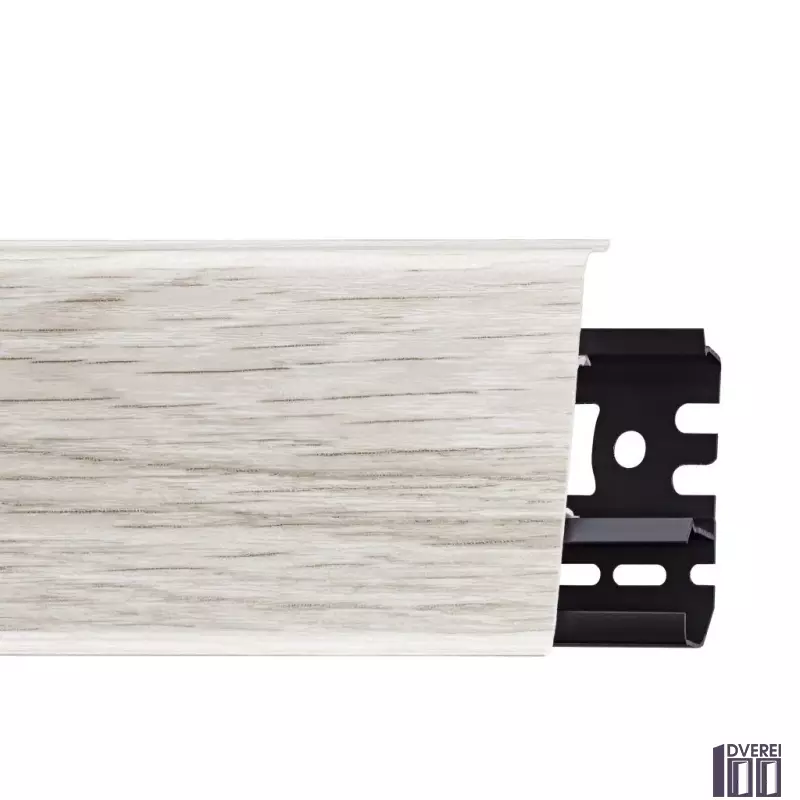 Плінтус підлоговий ARBITON INDO 2,5м 70 мм c кабельних каналів (ясен північний)