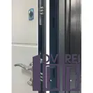 Двері вхідні Портала КОМФОРТ Мод. Рим Оксид темний/Оксид білий_3