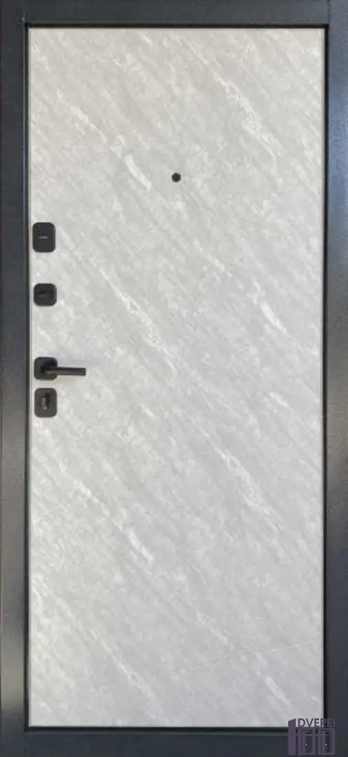 Двері вхідні метал/мдф БЦ- Буковель чорний муар /бетон_2