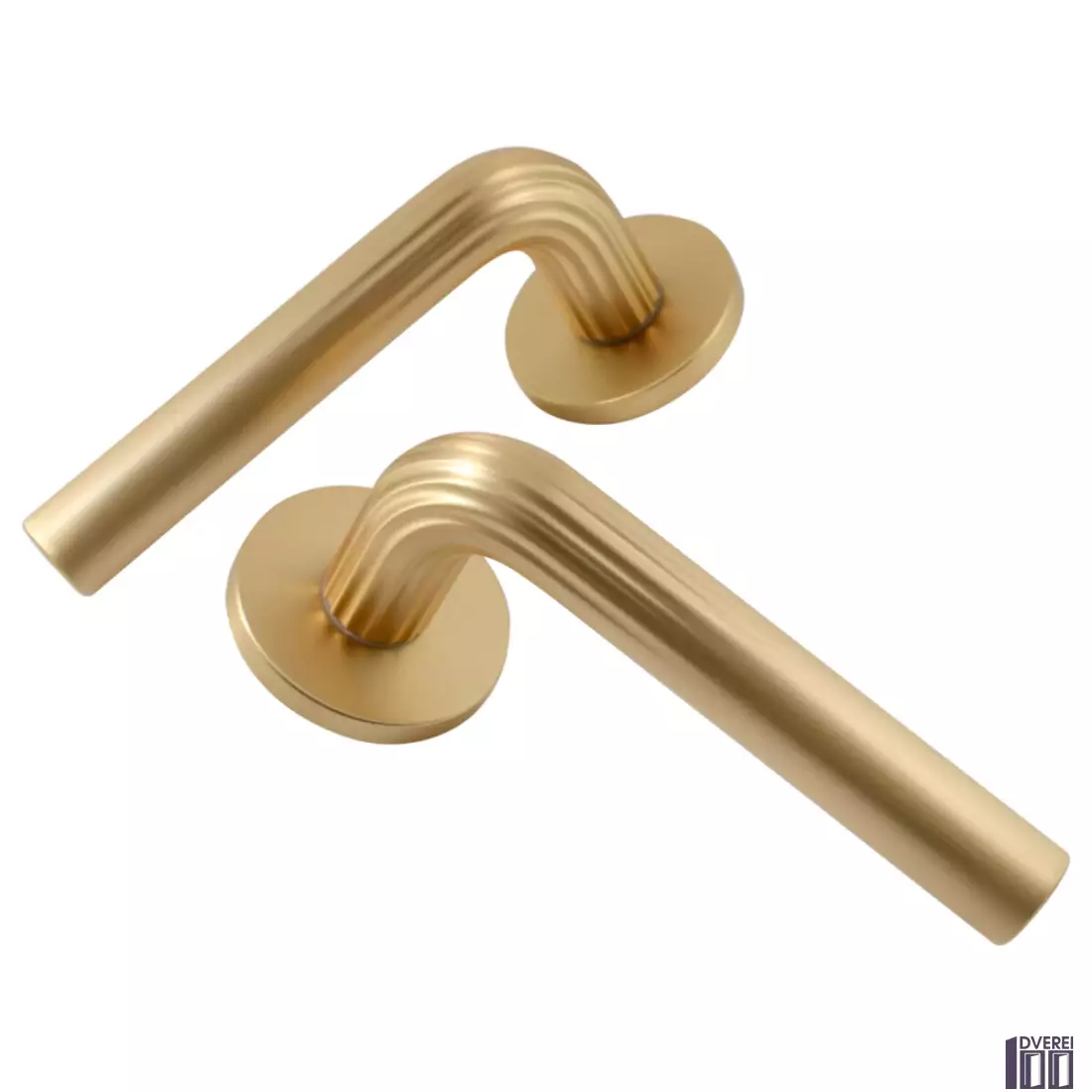 Ручка RDA Monica мат золото R ф/з 1/2 (роз 6мм) 69581_3