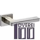 Ручка на розетці FUARO Мод. FLASH SN/CP-3 мат. нікель/хром