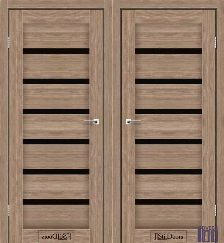 Двері міжкімнатні двостулкові STEEL DOORS FLORIDA Вільха классича  BLK