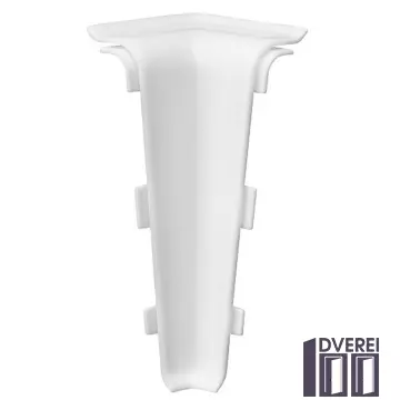 Куточок внутрішній для плінтуса ARBITON INDO (білий матовий)