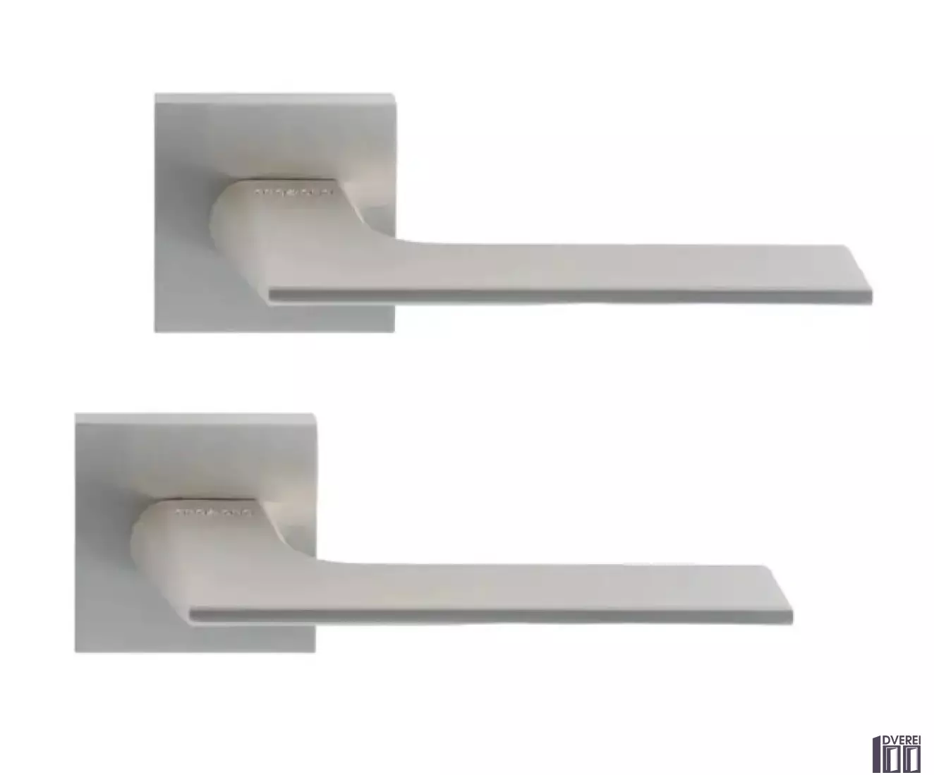 Ручка на розетці OROandORO UNICA 065-15E MSN - Матовий нікель 51*51 mm_2