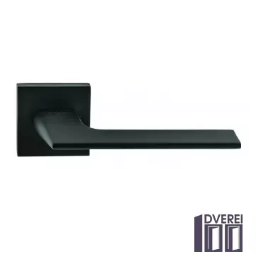 Ручка на розетці OROandORO UNICA 065-15E Black -Чорний матовий 51*51 mm