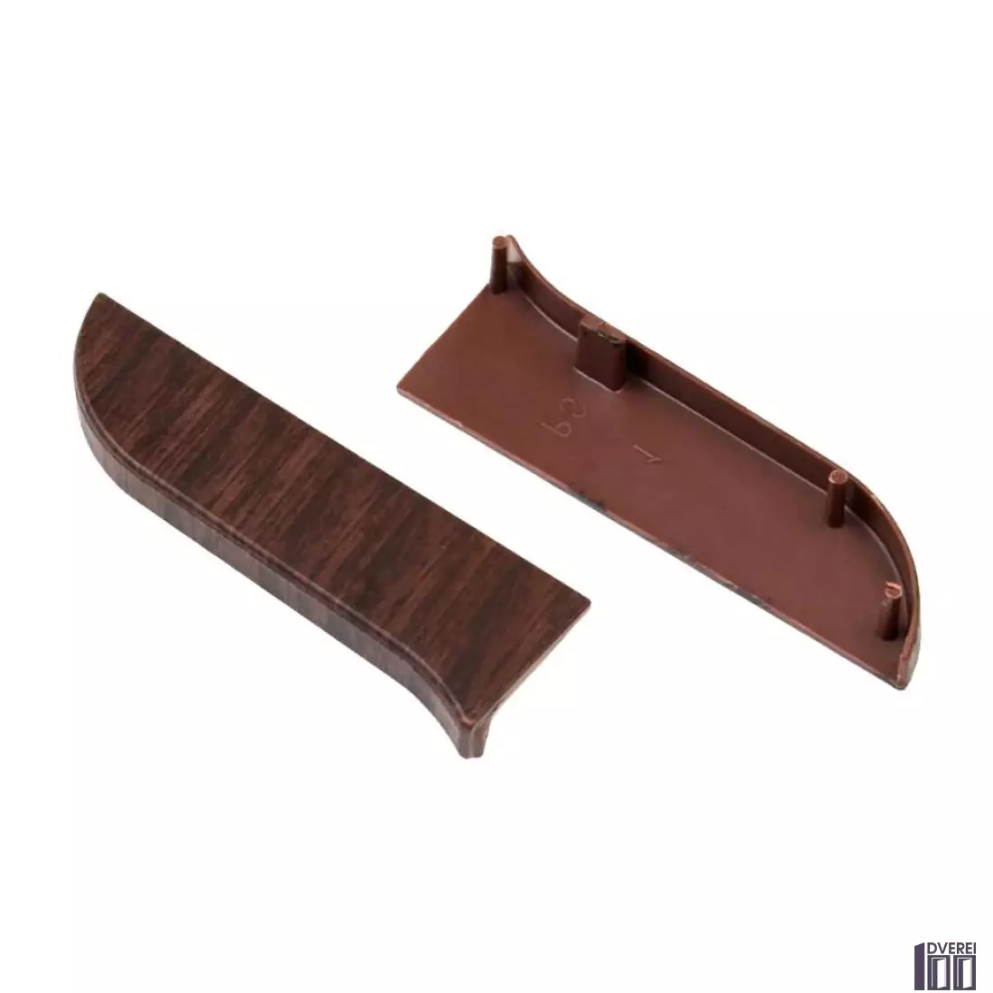 Заглушка для плінтуса з кабельканалом права (палісандр)_2