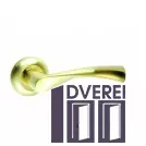 Ручка на розетці KEDR R10.023-AL-SB/PB колір (мат.золото/золото)