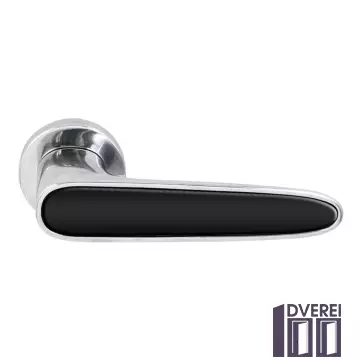 Ручка RDA Idea хром/чорний 1/2 ф/з 49054