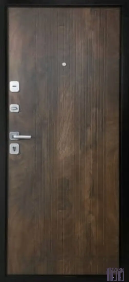 Двері вхідні метал/мдф БЦ- Хотин Мідь антік /спил коньячний_2