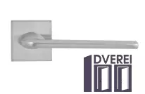 Ручка на розеті CT Comit Lucy браш матовий хром (розетта 6 мм)