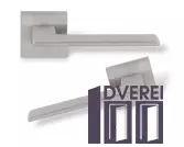 Ручка на розеті RDA Rock хром матовий браш (розетта 6 мм)_2