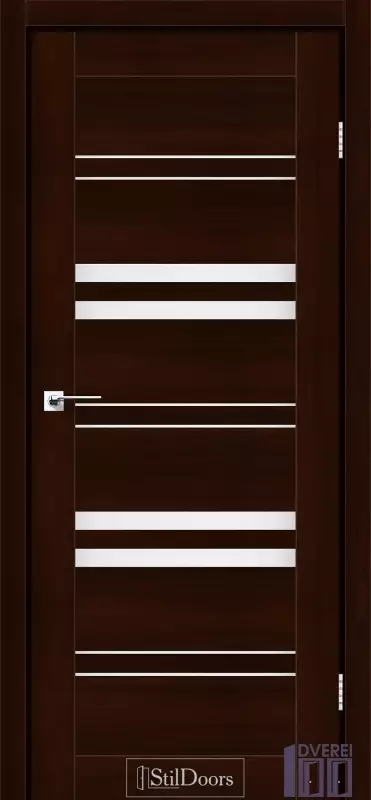 Двері міжкімнатні Stil Doors SLOVENIA Каштан  BLK