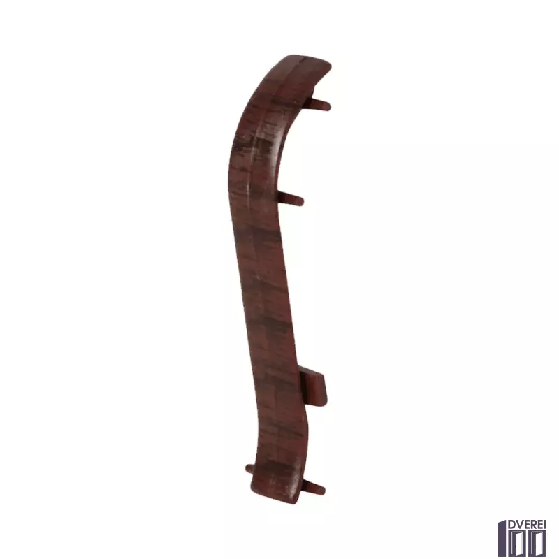 З'єднання для плінтуса з кабель каналом (палісандр)