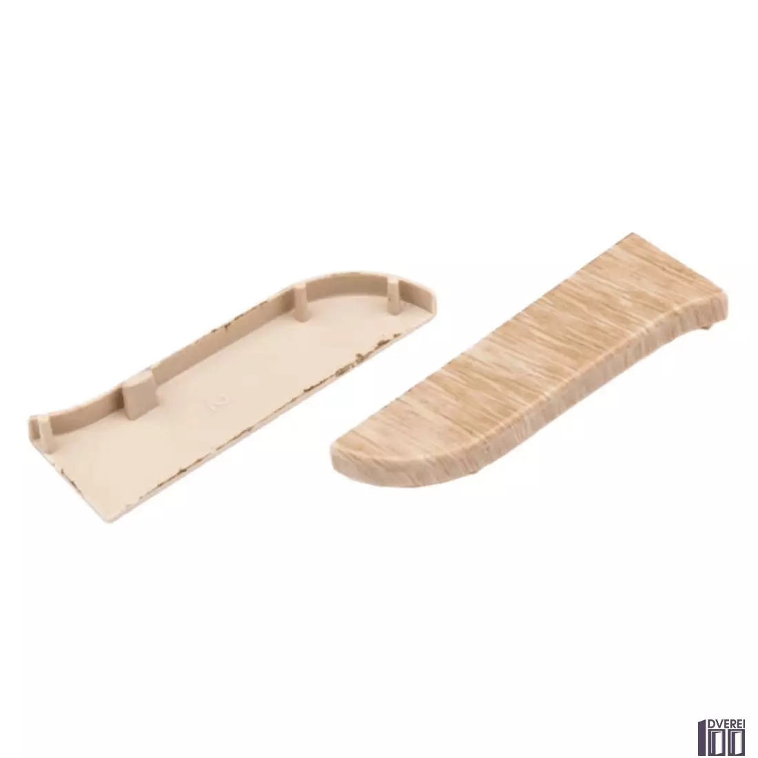 Заглушка для плінтуса з кабельканалом ліва (Тік)_2