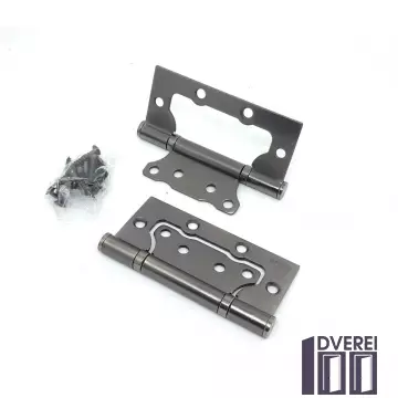 Петлі KEDR Flush 100х75х2мм GR (метелик)
