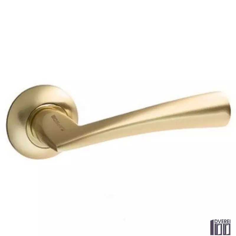 Ручка на розетці KEDR R10.080-AL-SB/PB колір (мат.золото/золото)