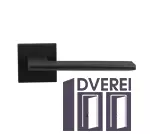 Ручка на розеті RDA Novelety чорний матовий(розетта 6 мм)