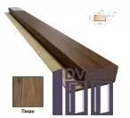 Стартова планка МДФ 1234 Пекан 33,2*11,6*2800 (1 шт.)