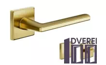 Ручка DND на розеті LUCE P 02 LP14-ZOS матова латунь