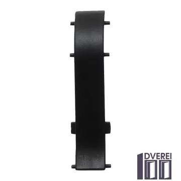 З'єднання для плінтуса з кабельканалом (чорний)