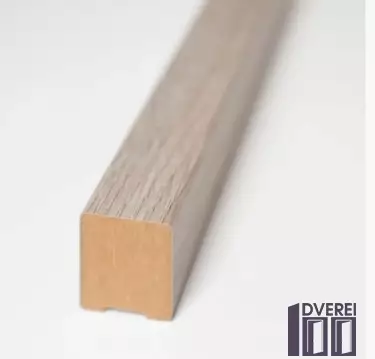 Рейки декоративні МДФ 2529 Дуб Сонома Сірий 25х30х2800 (1 шт.)