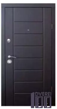 Двері Вхідні Квартира Форт Престиж Канзас (венге темний/венге темний)