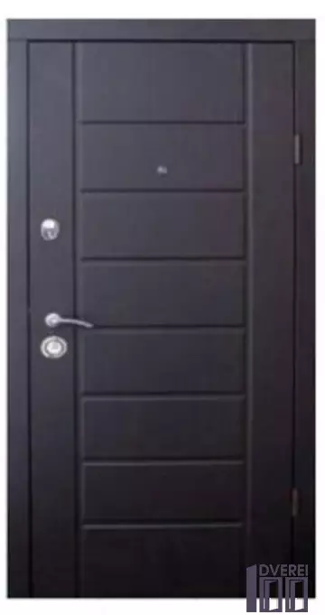 Двері Вхідні Квартира Форт Престиж Канзас (венге темний/венге темний)