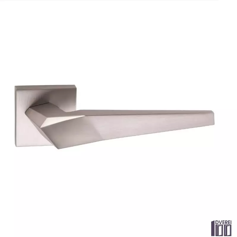 Ручка на розетці OROandORO SKYWALKER 080-15E MSN - Матовий нікель   51*51 mm