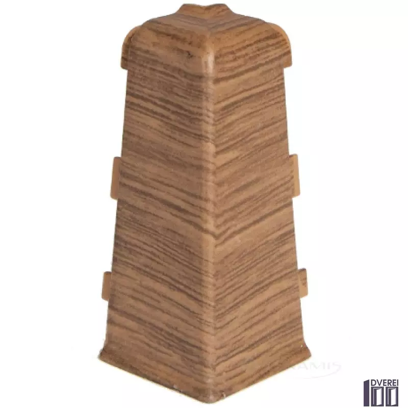 Куточок зовнішній для плінтуса ARBITON INDO (дуб темний)