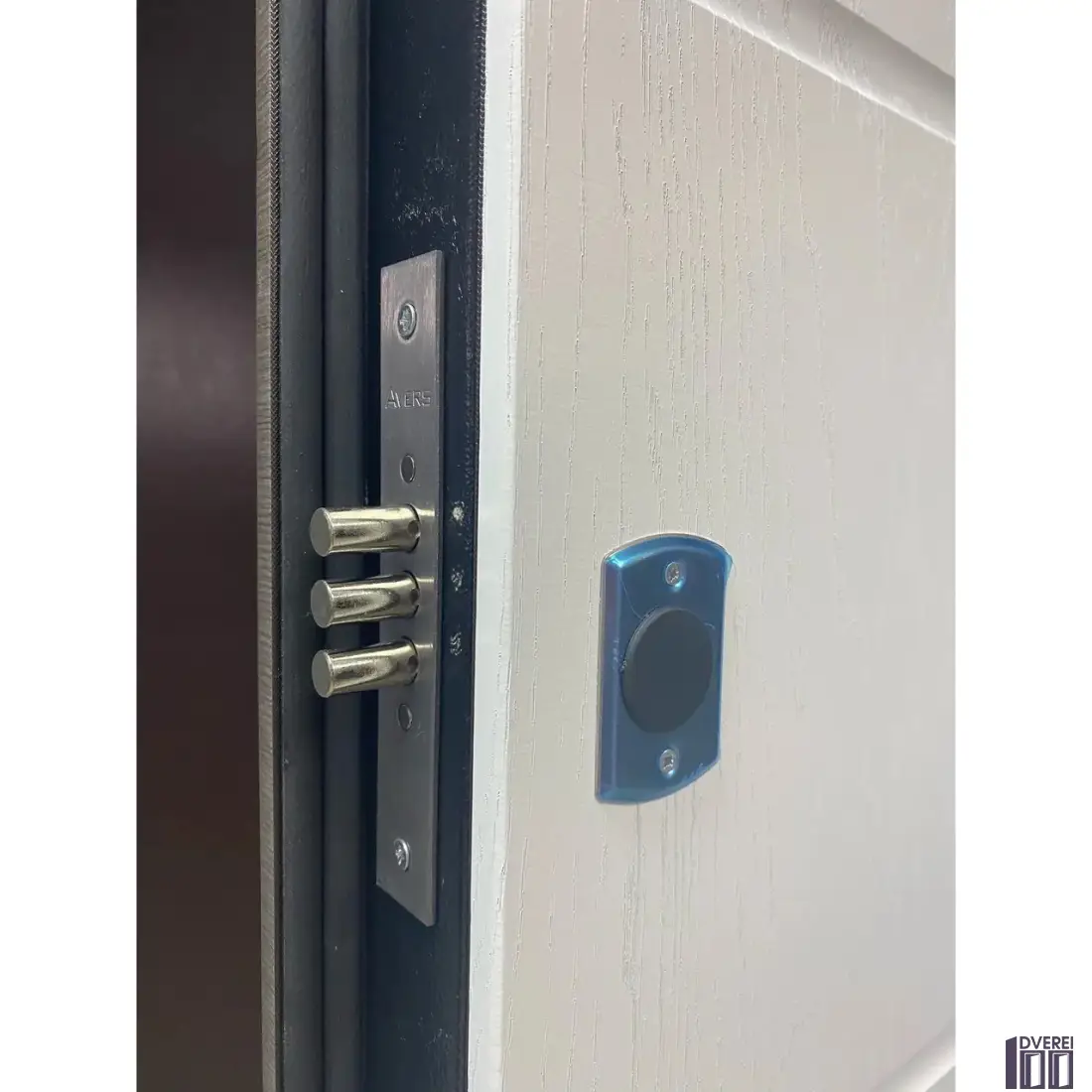 Двері вхідні Портала КОМФОРТ Мод. Рим Оксид темний/Оксид білий_4