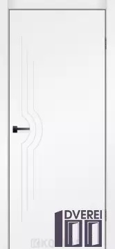 Двері міжкімнатні KORFAD EXCELLENCE Мод. BONETTI - Біла емаль