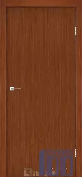 Двері міжкімнатні DARUMI Плато Горіх Роял (звичайна/чорна матова кромка)