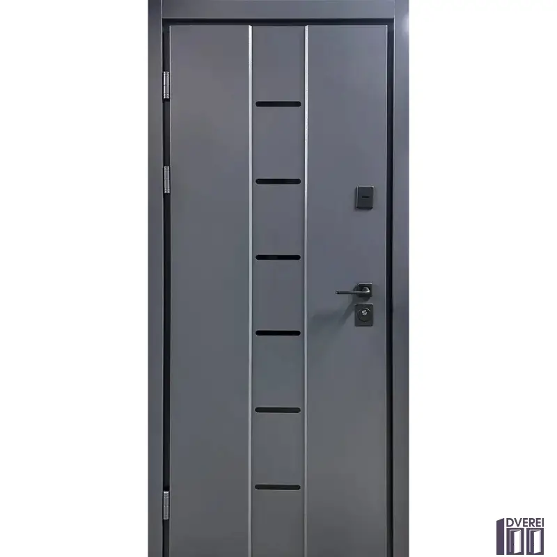 Двері вхідні Портала СТРІТ ЛАЙТ Мод. Стріт лайт 7024 Молдінг - Дуб айс