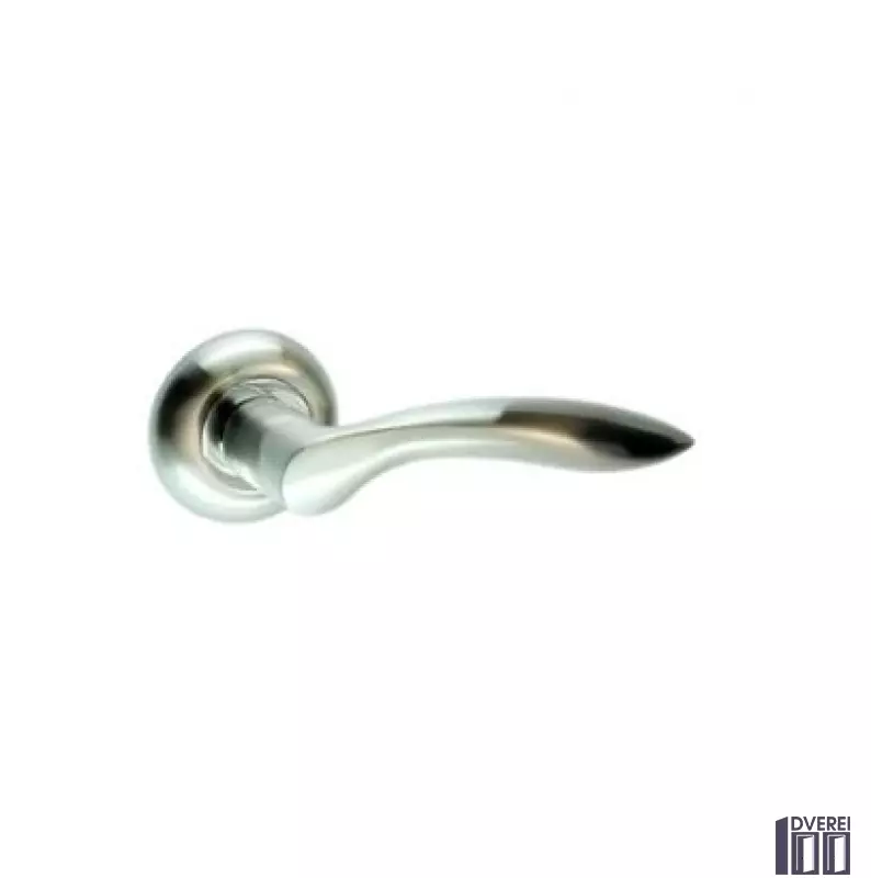 Ручка на розетці KEDR R10.050-AL-SN/CP колір (сатін/ хром)