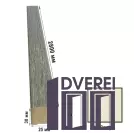 Рейки декоративні МДФ 2529 Ейворі 25х30х2800 (1 шт.)