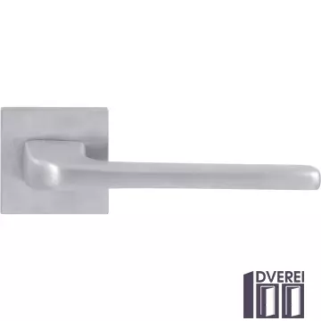 Ручка на розеті RDA Polo хром матовий браш (розетта 6 мм)